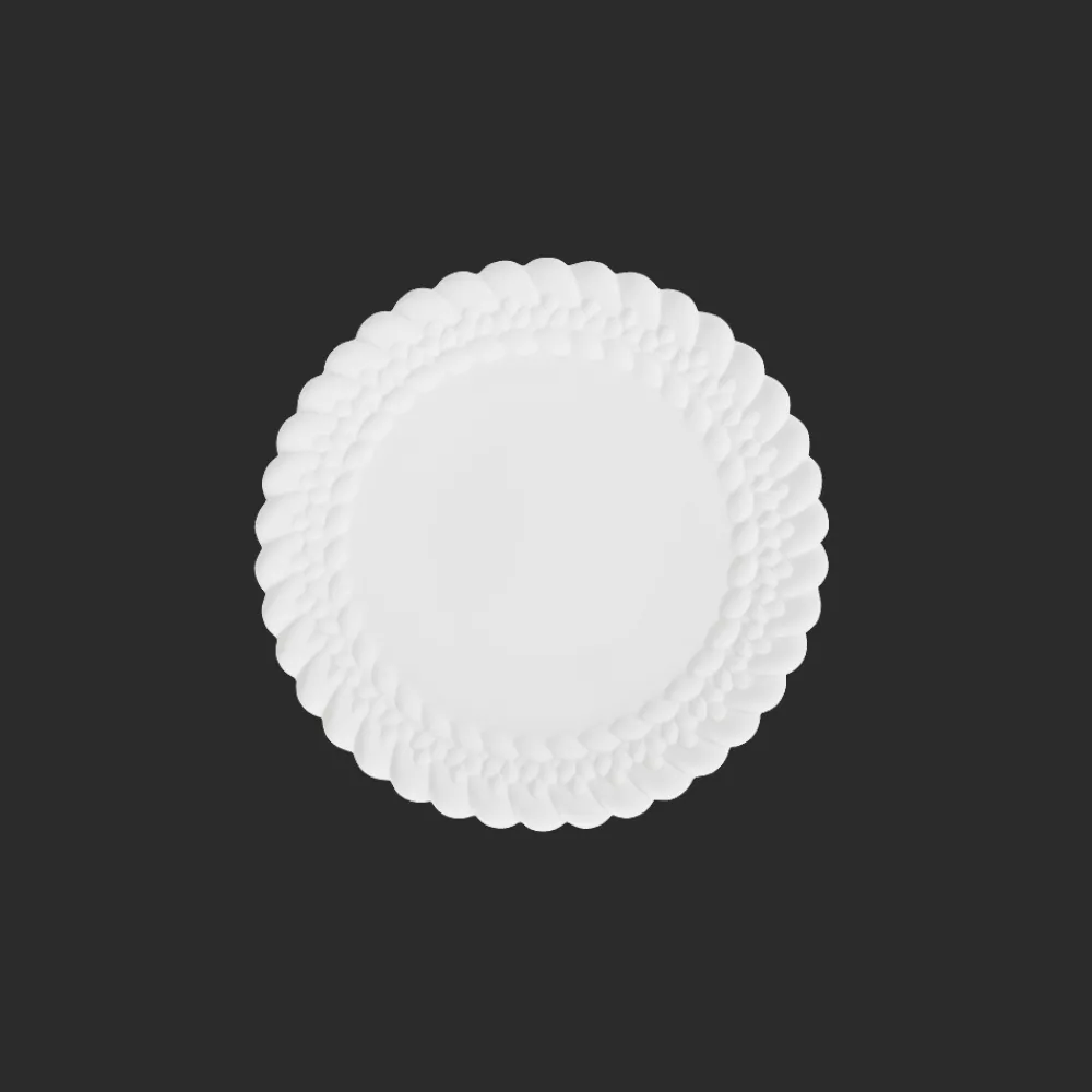 Assiettes*Christofle Assiette à pain Porcelaine