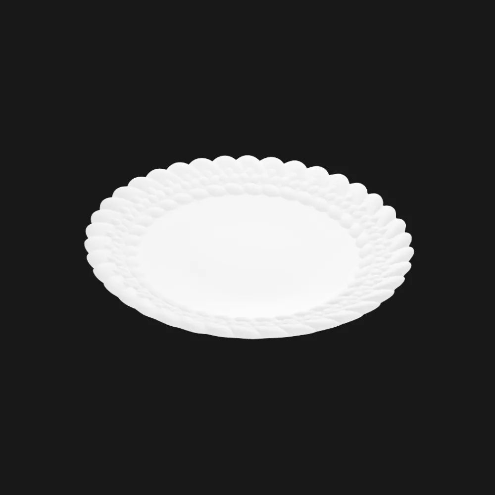 Assiettes*Christofle Assiette à pain Porcelaine