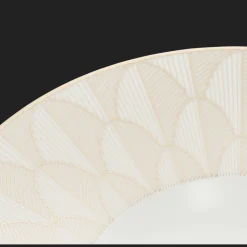 Assiettes*Christofle Assiette creuse à aile large en porcelaine finition Or