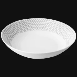 Assiettes*Christofle Assiette creuse à calotte en porcelaine