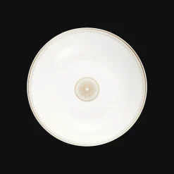 Services Asiatiques|Assiettes*Christofle Assiette Creuse Calotte en porcelaine finition Or
