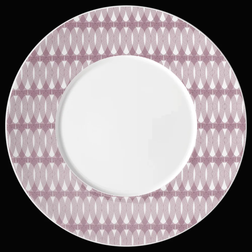 Assiettes*Christofle Assiette de présentation en porcelaine