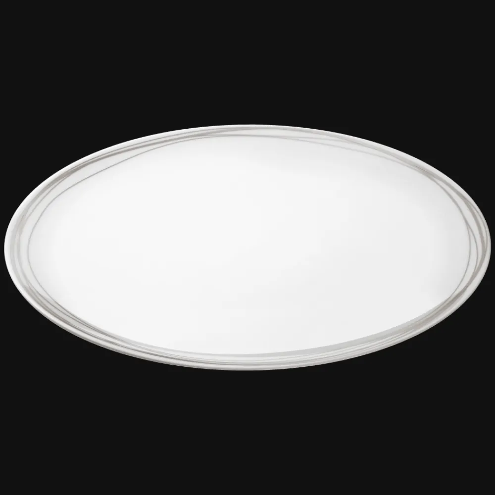 Assiettes*Christofle Assiette plate américaine Vertigo Porcelaine