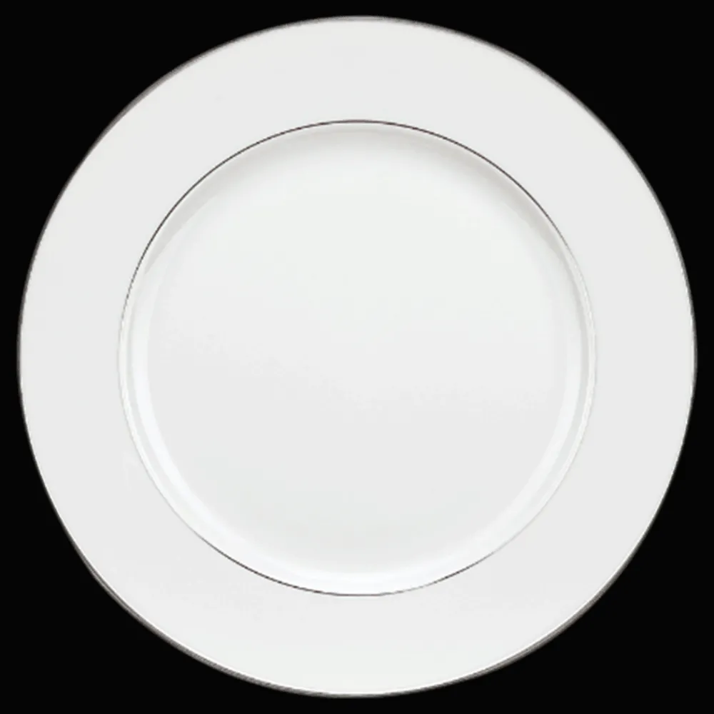 Assiettes*Christofle Assiette plate américaine en Porcelaine