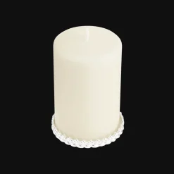 Petite Décoration|Bougeoirs Et Photophores*Christofle Bijou de bougie en métal argenté