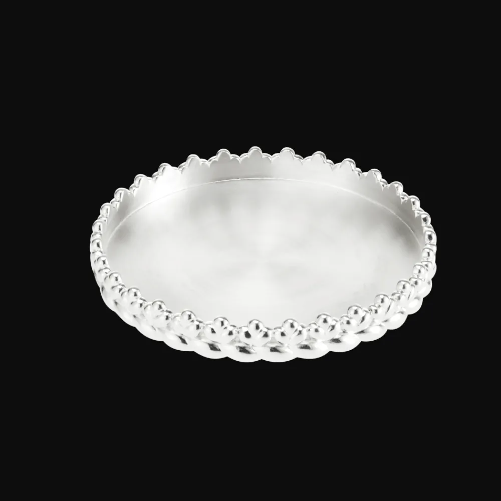 Petite Décoration|Bougeoirs Et Photophores*Christofle Bijou de bougie en métal argenté