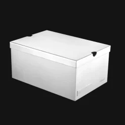 Boîtes*Christofle Boite à sneakers en métal argenté
