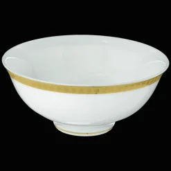 Services Asiatiques|Tasses Et Bols*Christofle Bol à soupe en porcelaine finition Or