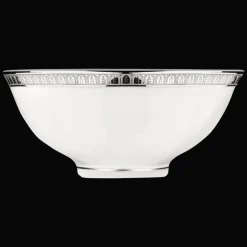 Services Asiatiques|Tasses Et Bols*Christofle Bol à soupe en porcelaine finition platine