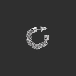 Boucles D’Oreilles Femme*Christofle Boucles d'Oreilles Créoles en argent massif
