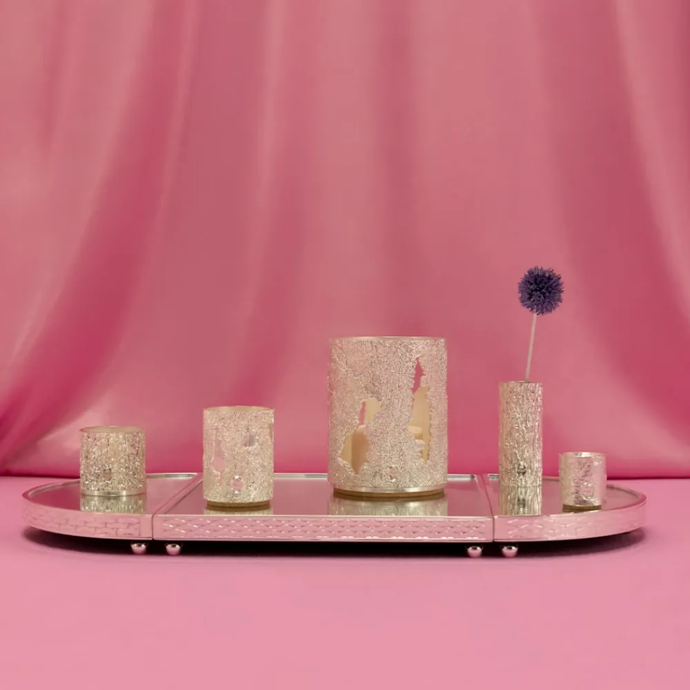Bougeoirs Et Photophores*Christofle Bougeoir Flambeau en métal argenté