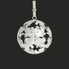 Décorations De Noël|Petite Décoration*Christofle Boule de Noël millésimée en métal argenté - Edition 2024