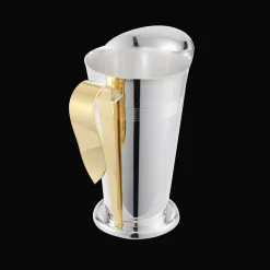 Carafes*Christofle Broc à eau à Anse Dorée en métal argenté