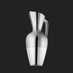 Vases*Christofle Broc à eau base argentée et acier