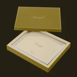Cadeaux Personnalisables|Cadres À Photo*Christofle Cadre à photo en argent massif - pour photo de 22 x 28 cm