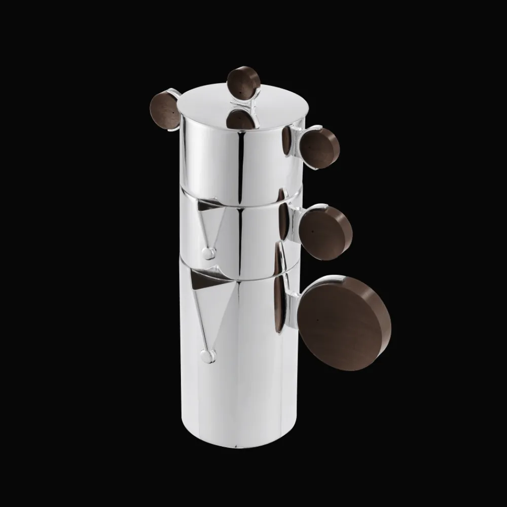 Accessoires Thé Et Café*Christofle Cafetière Gigogne en métal argenté