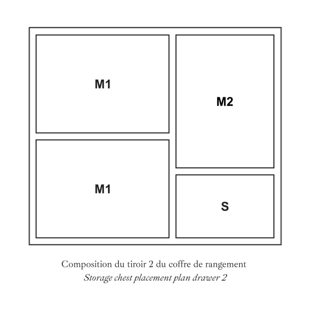 Rangements & Entretien*Christofle Coffre de rangement 156 ou 168 pièces (vendu sans couverts)