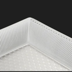 Plateaux Et Vide-Poches*Christofle Coffret Vide-poche en porcelaine finition Platine