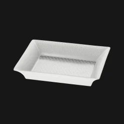 Plateaux Et Vide-Poches*Christofle Coffret Vide-poche en porcelaine finition Platine
