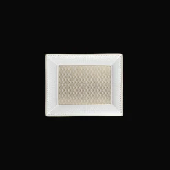 Plateaux Et Vide-Poches*Christofle Coffret Vide-poche en porcelaine finition Or