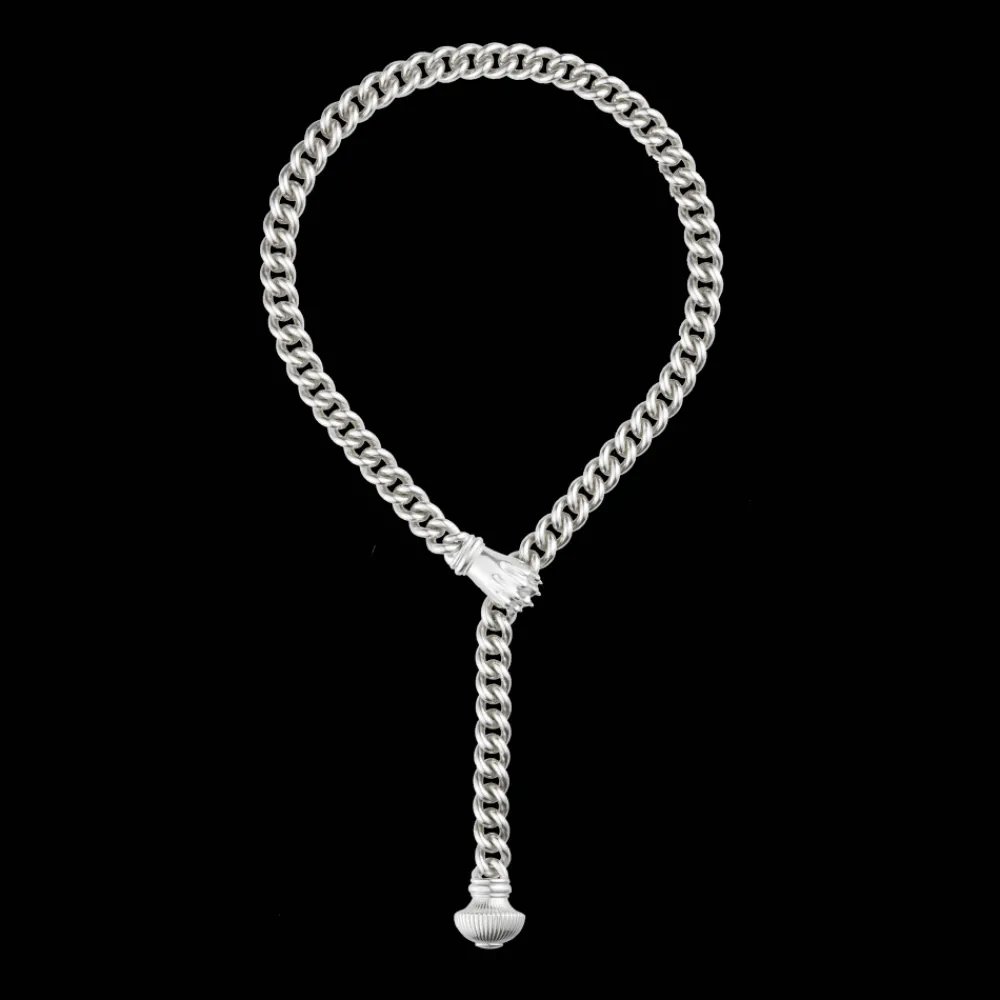 Colliers Et Pendentifs Femme*Christofle Collier en Argent Massif Rhodié