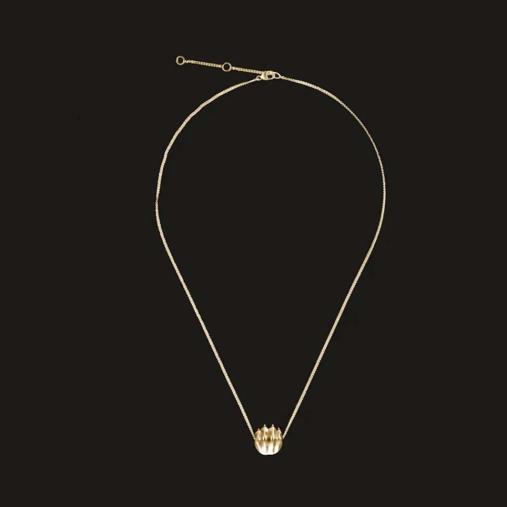 Colliers Et Pendentifs Femme*Christofle Collier Pendentif en Vermeil Or 24 Carats Patte de Lion