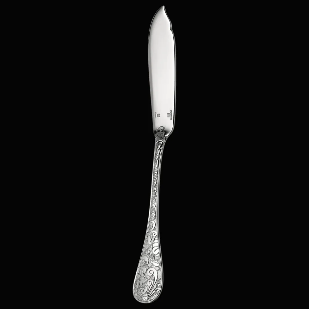 Couteaux Et Portes-Couteaux*Christofle Couteau à poisson en métal argenté