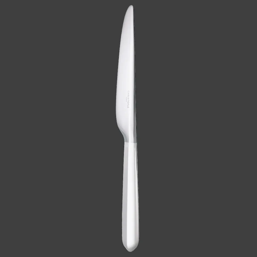 Couteaux Et Portes-Couteaux*Christofle Couteau de table cranté en métal argenté