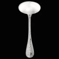Couverts De Service|Cuillères*Christofle Cuillère à sauce en métal argenté