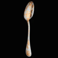 Cuillères*Christofle Cuillère à soupe en métal argenté - dorure partielle