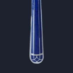 Cuillères*Christofle Cuillère à Soupe Standard en métal argenté - Bleu Marbré