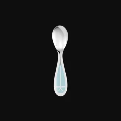 Cadeaux Personnalisables|Cadeaux Enfants*Christofle Cuillère naissance en métal argenté - Ice Blue