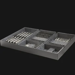 Services De Table Et Ménagères*Christofle Ensemble 6 personnes (36 pièces) en métal argenté avec Boite de Rangement