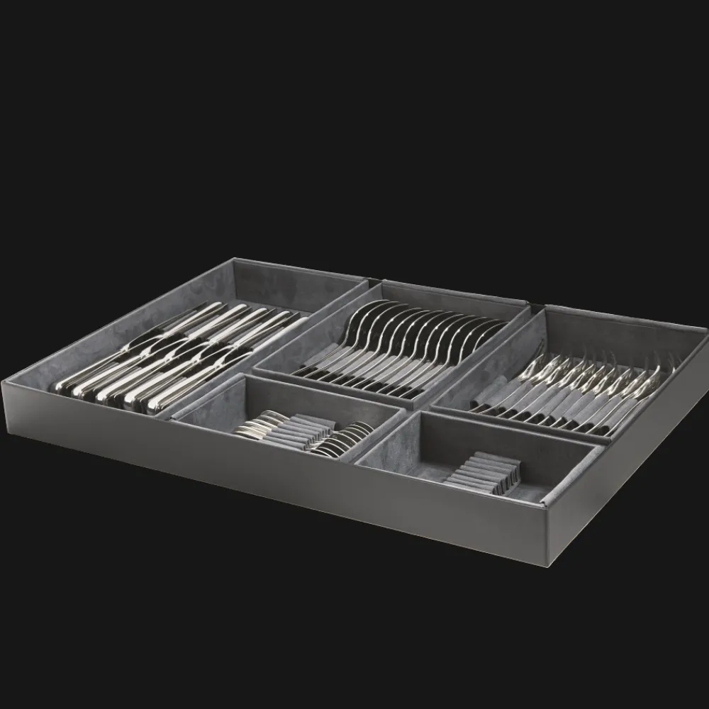 Services De Table Et Ménagères*Christofle Ensemble 6 personnes (36 pièces) en métal argenté avec Boite de Rangement