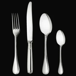 Services De Table Et Ménagères*Christofle Ensemble 6 personnes (24 pièces) en argent massif avec boîte de rangement