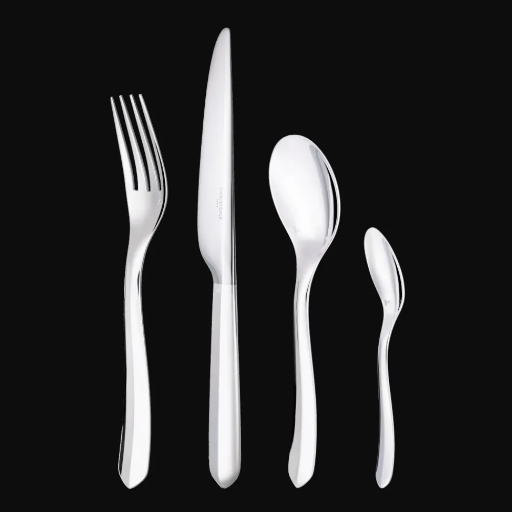 La Trousse Et Ensembles Individuels|Services De Table Et Ménagères*Christofle Ensemble 6 personnes (24 pièces) en métal argenté avec Boîte de Rangement