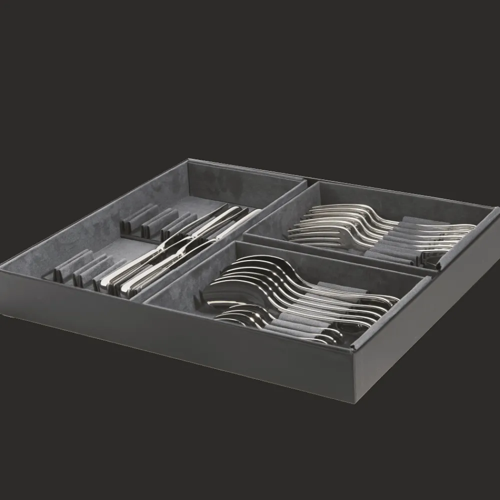 La Trousse Et Ensembles Individuels|Services De Table Et Ménagères*Christofle Ensemble 6 personnes (24 pièces) en métal argenté avec Boîte de Rangement