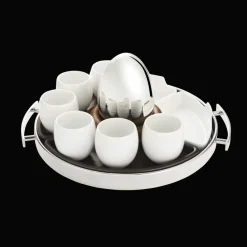 Cadeaux Thé Et Café|Accessoires Thé Et Café*Christofle Ensemble 2 tasses espresso/verrines en porcelaine