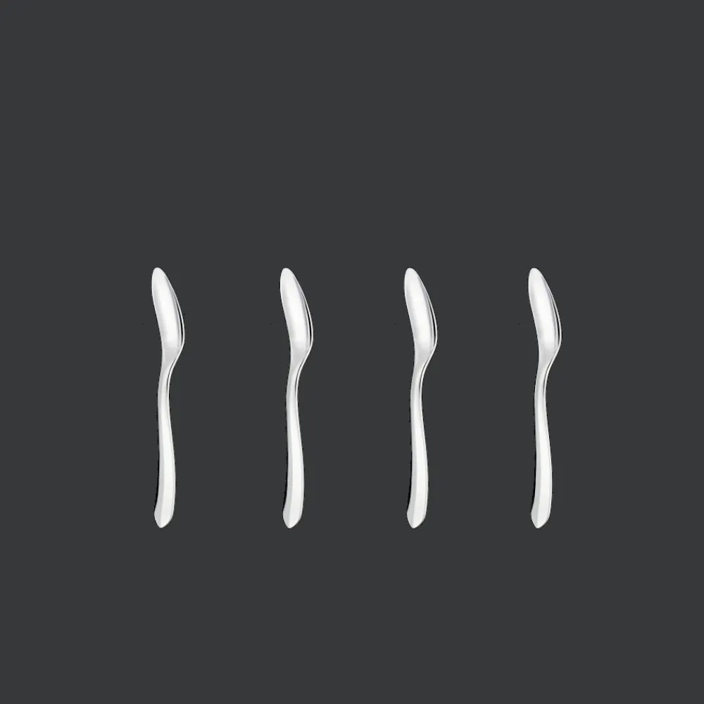 Les Petites Attentions|Services De Table Et Ménagères*Christofle Ensemble de 4 cuillères à espresso en métal argenté