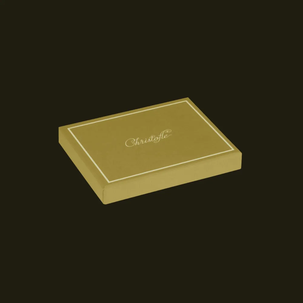 Les Petites Attentions|Accessoires De Table*Christofle Ensemble de 2 ronds de serviette Métal argenté