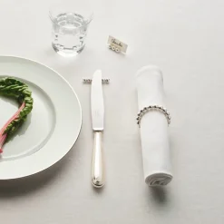 Les Petites Attentions|Accessoires De Table*Christofle Ensemble de 2 ronds de serviette Métal argenté