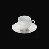 Cadeaux Thé Et Café|Accessoires Thé Et Café*Christofle Ensemble de 2 tasses à café et soucoupes en porcelaine finition Or