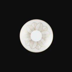 Cadeaux Thé Et Café|Accessoires Thé Et Café*Christofle Ensemble de 2 tasses à café et soucoupes en porcelaine finition Or