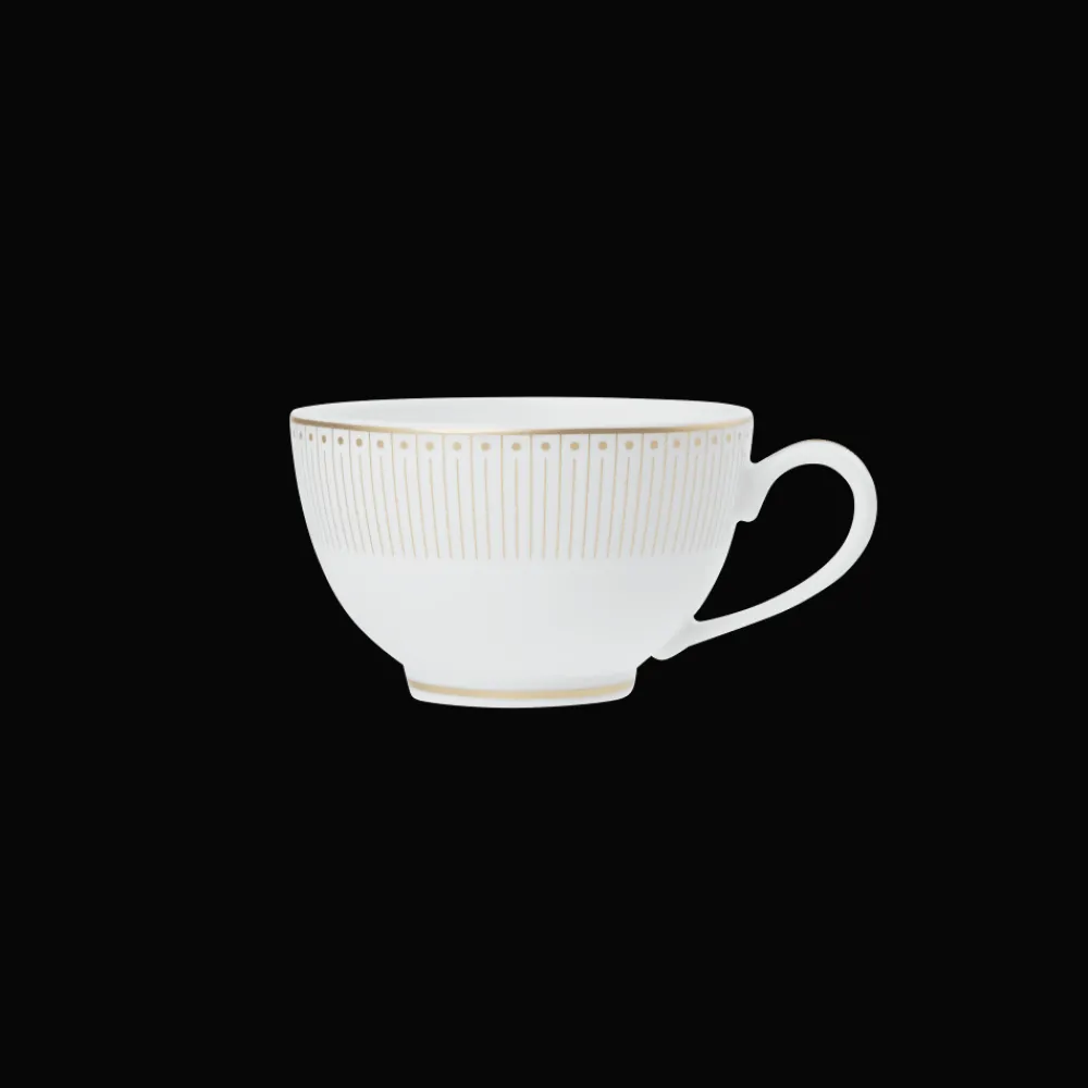 Cadeaux Thé Et Café|Accessoires Thé Et Café*Christofle Ensemble de 2 tasses à thé et soucoupes finition Or