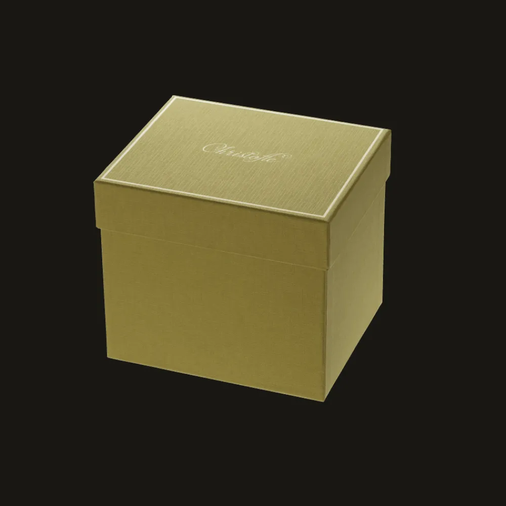 Cadeaux Thé Et Café|Accessoires Thé Et Café*Christofle Ensemble de 2 tasses à thé et soucoupes finition Platine