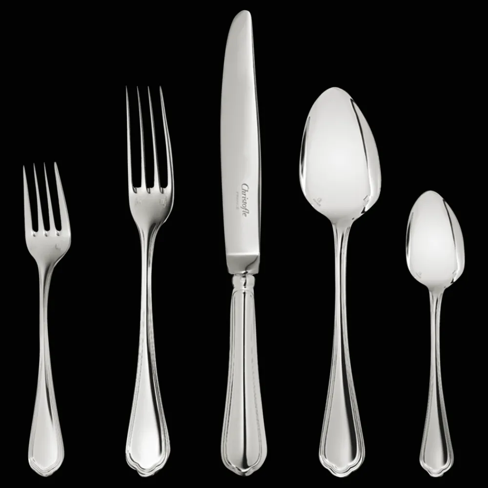 La Trousse Et Ensembles Individuels|Services De Table Et Ménagères*Christofle Ensemble individuel (5 pièces) en métal argenté