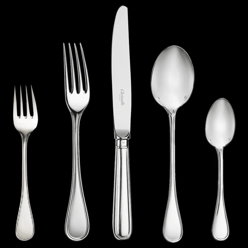 La Trousse Et Ensembles Individuels|Services De Table Et Ménagères*Christofle Ensemble individuel (5 pièces) en métal argenté