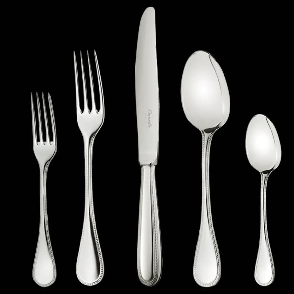 La Trousse Et Ensembles Individuels|Services De Table Et Ménagères*Christofle Ensemble individuel (5 pièces) en acier