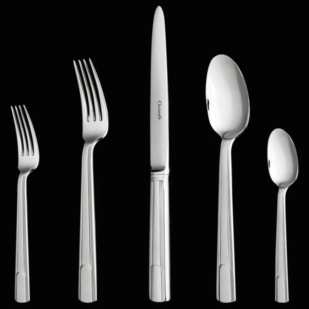 La Trousse Et Ensembles Individuels|Services De Table Et Ménagères*Christofle Ensemble individuel (5 pièces) en acier