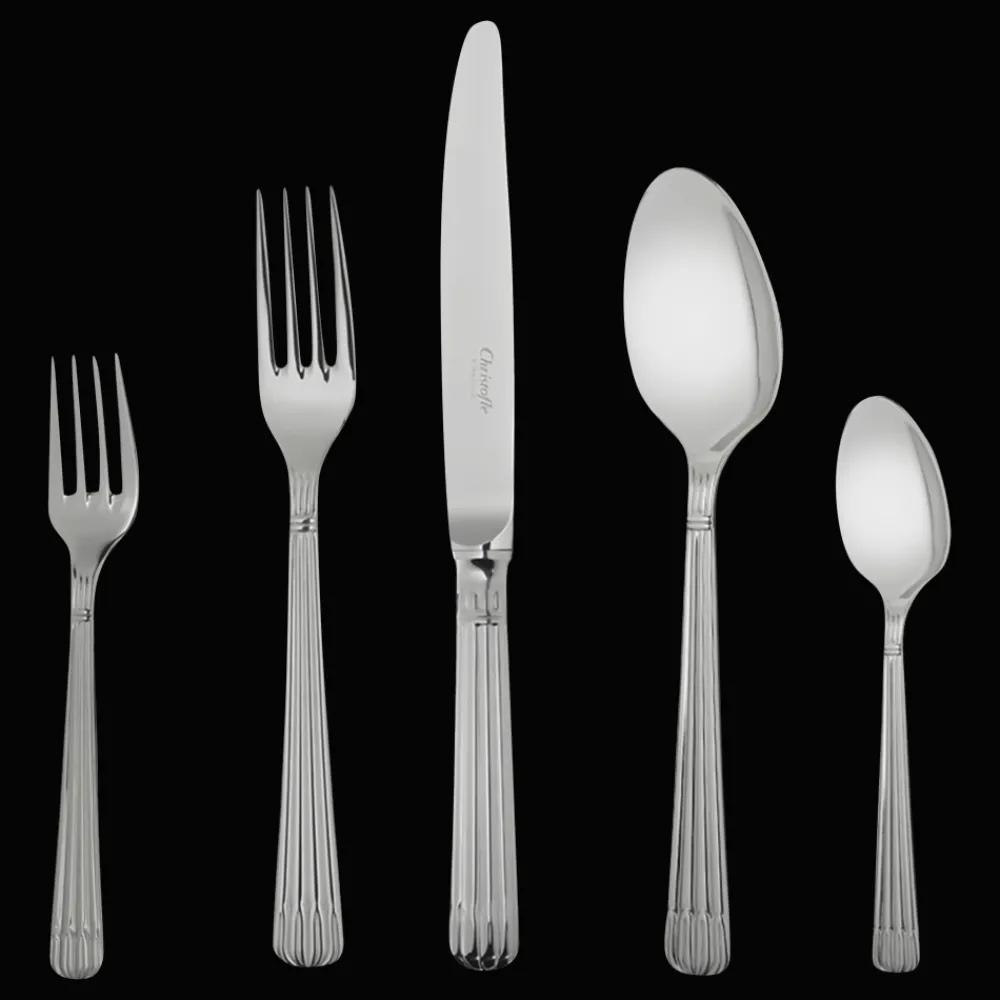 La Trousse Et Ensembles Individuels|Services De Table Et Ménagères*Christofle Ensemble individuel (5 pièces) en acier